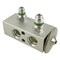 Truckair Exp. Valve - Block-Flange, Category: Expansion Valve, Type: Block, Style: Flange - Oring, Inlet 12-3028A - alternate 4
